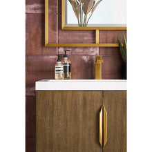 Load image into Gallery viewer, James Martin Columbia 31.5&quot; Latte Oak - Radiant Gold Single Vanity
