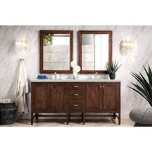 Load image into Gallery viewer, James Martin Addison 72&quot; Mid Century Acacia Double Vanity