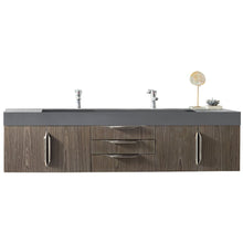 Load image into Gallery viewer, James Martin Mercer Island 72&quot; Ash Gray Double Vanity- James Martin