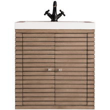 Load image into Gallery viewer, James Martin Linden 24&quot; Whitewashed Walnut Single Vanity Cabinet