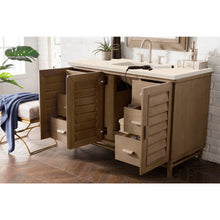 Load image into Gallery viewer, James Martin Portland 48&quot; Whitewashed Walnut Single Vanity