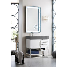 Load image into Gallery viewer, James Martin Columbia 36&quot; Glossy White Single Vanity