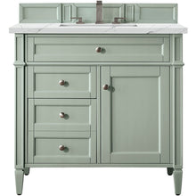 Load image into Gallery viewer, James Martin Brittany 36&quot;Sage Green Single Vanity- James Martin