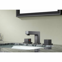 Load image into Gallery viewer, Bonette 8 in. Widespread 2-Handle Bathroom Faucet in Oil Rubbed Bronze- Anzzi