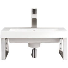 Load image into Gallery viewer, James Martin Two Boston 15 1/4&quot; Brushed Nickel Wall Brackets- James Martin