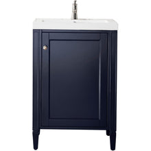 Load image into Gallery viewer, James Martin Britannia 24&quot; Navy Blue Single Vanity- James Martin