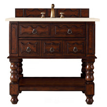 Load image into Gallery viewer, James Martin Castilian 36&quot; Aged Cognac Single Vanity- James Martin