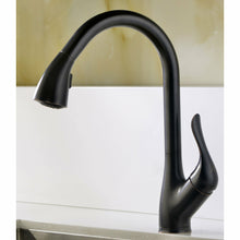 Load image into Gallery viewer, VANGUARD Undermount 30 in. Single Bowl Kitchen Sink with Accent Faucet in Oil Bronze- Anzzi