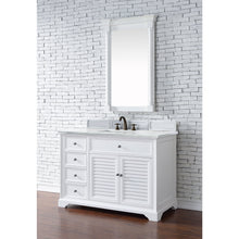 Load image into Gallery viewer, James Martin Savannah 48&quot; Bright White Single Vanity