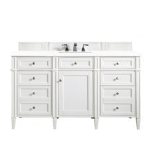 Load image into Gallery viewer, James Martin Brittany 60&quot;  Bright White Single Vanity
