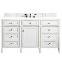 Load image into Gallery viewer, James Martin Brittany 60&quot;  Bright White Single Vanity- James Martin