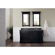 Load image into Gallery viewer, James Martin Brookfield 60&quot; Antique Black Double Vanity