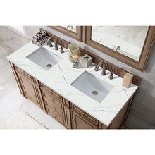 Load image into Gallery viewer, James Martin Bristol 60&quot; Whitewashed Walnut Double Vanity