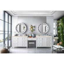 Load image into Gallery viewer, James Martin Copper Cove Encore 122&quot; Bright White Double Vanity Set