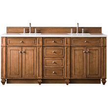 Load image into Gallery viewer, James Martin Bristol 72&quot; Saddle Brown Double Vanity- James Martin