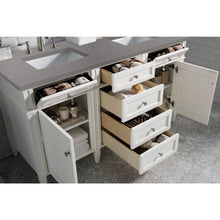 Load image into Gallery viewer, James Martin Brittany 60&quot;  Bright White Double Vanity