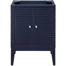 Load image into Gallery viewer, James Martin Linden 24&quot; Navy Blue Single Vanity Cabinet- James Martin