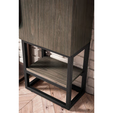 Load image into Gallery viewer, James Martin Columbia 16&quot; Ash Gray - Matte Black Single Vanity