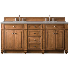Load image into Gallery viewer, James Martin Bristol 72&quot; Saddle Brown Double Vanity- James Martin