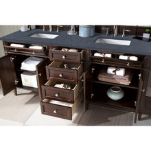 Load image into Gallery viewer, James Martin Brittany 72&quot;  Burnished Mahogany Double Vanity