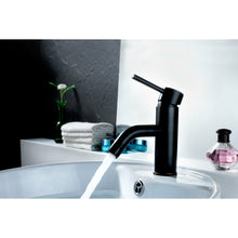 Load image into Gallery viewer, Bravo Series Single Hole Single-Handle Low-Arc Bathroom Faucet in Oil Rubbed Bronze- Anzzi