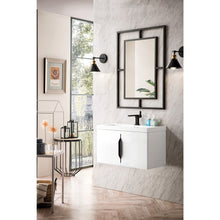 Load image into Gallery viewer, James Martin Columbia 31.5&quot; Glossy White Single Vanity