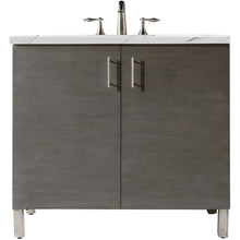 Load image into Gallery viewer, James Martin Metropolitan 36&quot; Silver Oak Single Vanity- James Martin