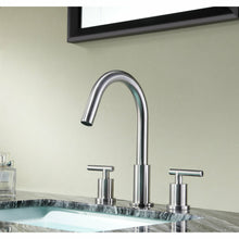 Load image into Gallery viewer, Roman 8 in. Widespread 2-Handle Bathroom Faucet in Brushed Nickel- Anzzi