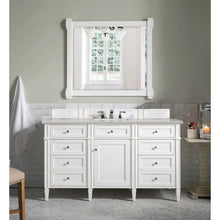 Load image into Gallery viewer, James Martin Brittany 60&quot;  Bright White Single Vanity- James Martin