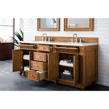 Load image into Gallery viewer, James Martin Bristol 72&quot; Saddle Brown Double Vanity