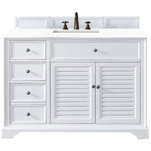 Load image into Gallery viewer, James Martin Savannah 48&quot; Bright White Single Vanity- James Martin