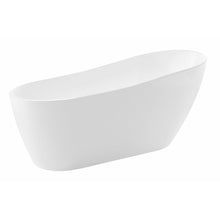 Load image into Gallery viewer, Trend Series 5.58 ft. Freestanding Bathtub in White- Anzzi