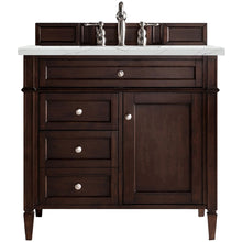 Load image into Gallery viewer, James Martin Brittany 36&quot; Burnished Mahogany Single Vanity- James Martin