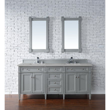 Load image into Gallery viewer, James Martin Brittany 72&quot;  Urban Gray Double Vanity