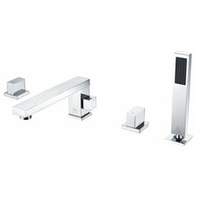 Load image into Gallery viewer, Vernal 2-Handle Deck-Mount Roman Tub Faucet- Anzzi