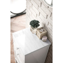 Load image into Gallery viewer, James Martin Athens 15 Cabinet w/ Drawers &amp; Door Glossy White