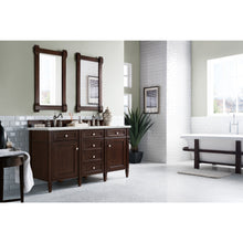 Load image into Gallery viewer, James Martin Brittany 60&quot;Burnished Mahogany Double Vanity