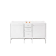 Load image into Gallery viewer, James Martin Addison 60&quot; Glossy White Double Vanity- James Martin