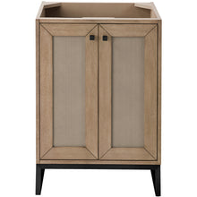 Load image into Gallery viewer, James Martin Chianti 24&quot; Whitewashed Walnut - Matte Black Single Vanity