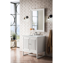 Load image into Gallery viewer, James Martin Athens 30&quot; Glossy White Single Vanity