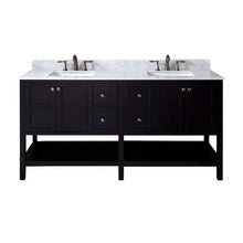 Load image into Gallery viewer, Virtu USA Winterfell 72&quot; Double Sink Top Vanity- Virtuusa