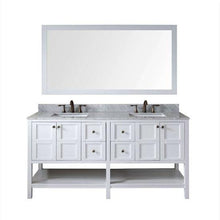 Load image into Gallery viewer, Virtu USA Winterfell 72&quot; Double Sink Top Vanity with Mirror- Virtuusa