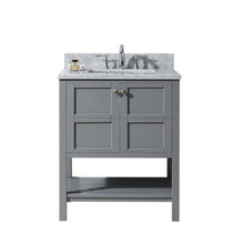 Load image into Gallery viewer, Virtu USA Winterfell 30&quot; Single Sink Top Vanity with Mirror- Virtuusa