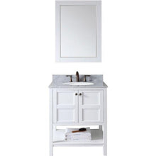 Load image into Gallery viewer, Virtu USA Winterfell 30&quot; Single Sink Top Vanity with Mirror- Virtuusa