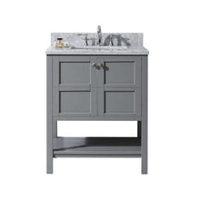 Load image into Gallery viewer, Virtu USA Winterfell 30&quot; Single Sink Top Vanity with Mirror- Virtuusa