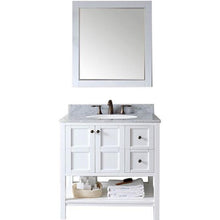 Load image into Gallery viewer, Virtu USA Winterfell 36&quot; Single Sink Top Vanity with Mirror- Virtuusa