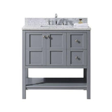 Load image into Gallery viewer, Virtu USA Winterfell 36&quot; Single Sink Top Vanity- Virtuusa