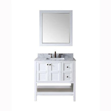 Load image into Gallery viewer, Virtu USA Winterfell 36&quot; Single Sink Top Vanity with Faucet and Mirror- Virtuusa