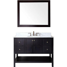 Load image into Gallery viewer, Virtu USA Winterfell 48&quot; Single Sink Top Vanity with Mirror- Virtuusa