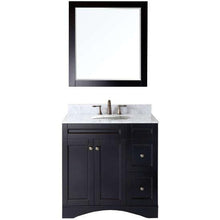 Load image into Gallery viewer, Virtu USA Elise 36&quot; Single Sink Top Vanity with Mirror- Virtuusa